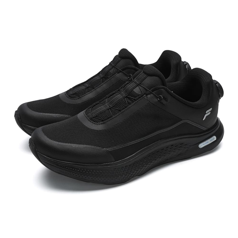 Кроссовки для бега FILA Низкие повседневные беговые кроссовки мужские черные - изображение 2