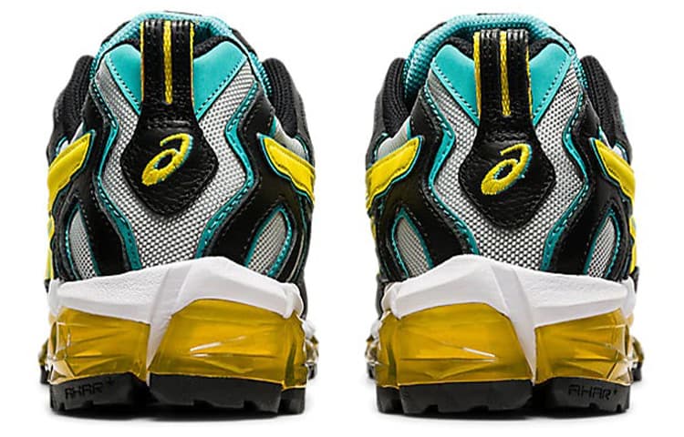 Кроссовки для бега Asics Gel-Nandi 360 Black Yellow Green - изображение 6
