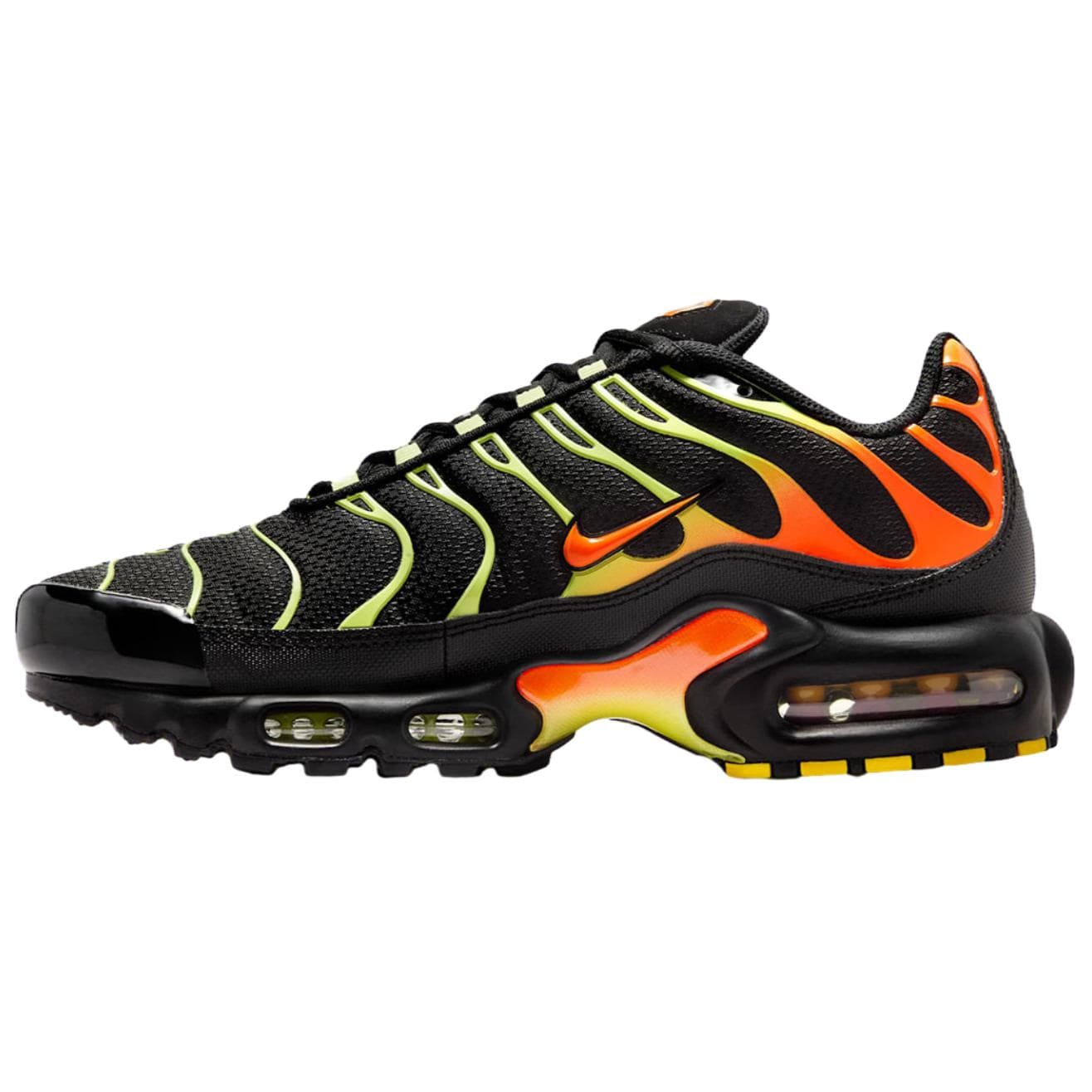 Кроссовки для бега Кроссовки для бега Nike Air MAX Plus Унисекс Черные Оранжевые - изображение 1
