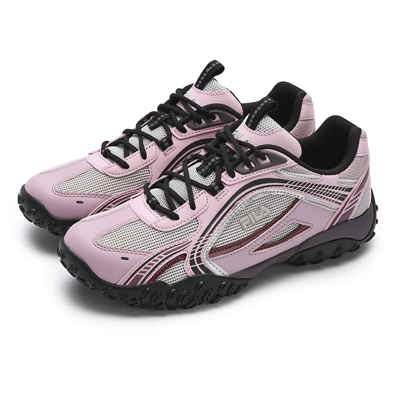 Кроссовки для бега FILA Pebble Low Top Повседневные Городские Коммутационные Беговые Кроссовки Женские Розовые - изображение 2