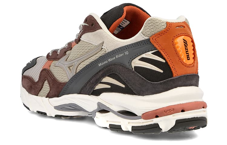 Кроссовки для бега Mizuno Rider 10 Grey Black - изображение 4