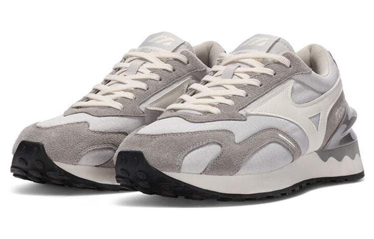 Кроссовки для бега Mizuno LG 70s Сетчатая ткань синтетическая кожа противоскользящий устойчивый к истиранию низкий верх повседневный - изображение 3