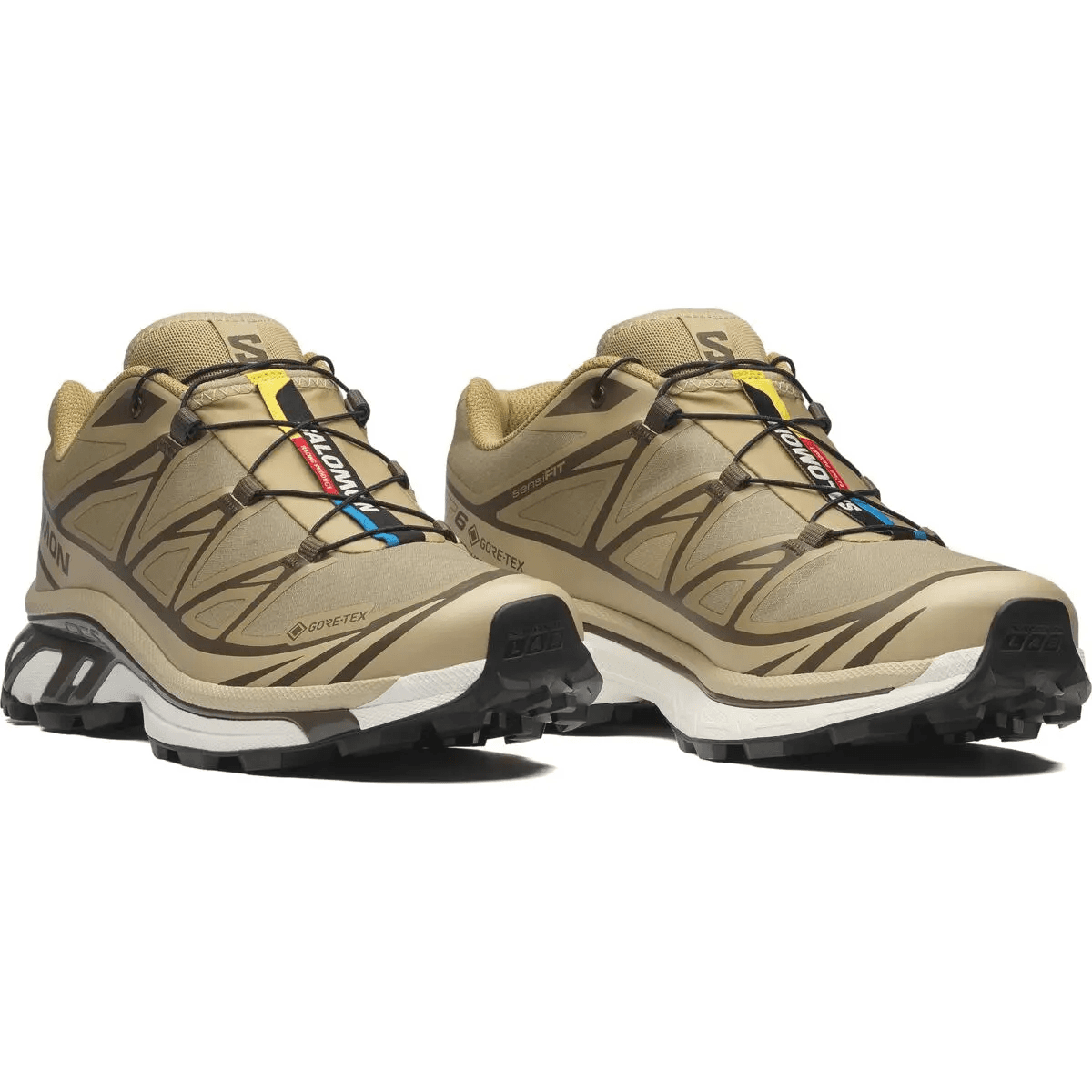 Кроссовки для бега Salomon XT-6 GTX Brown — фото 3