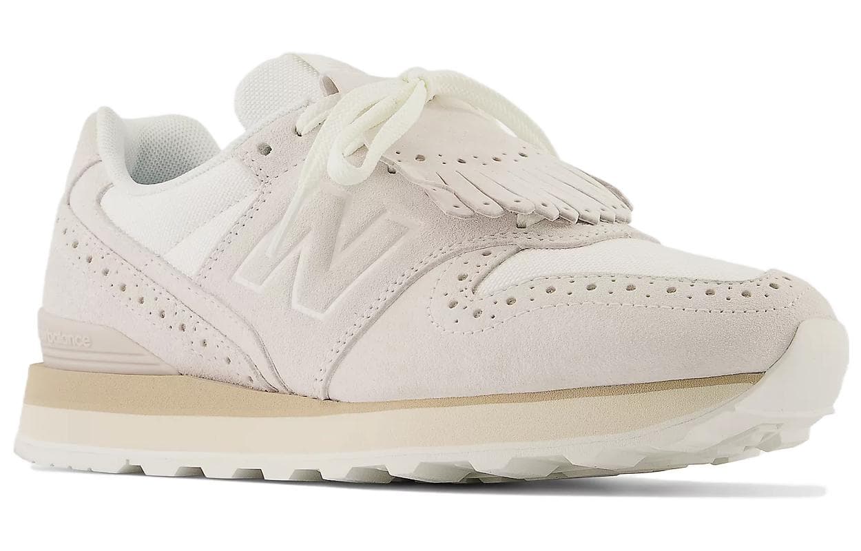 Кроссовки для бега New Balance Амортизация Низкие Беговые Кроссовки Женские Бежевые Белые Коричневые - изображение 3