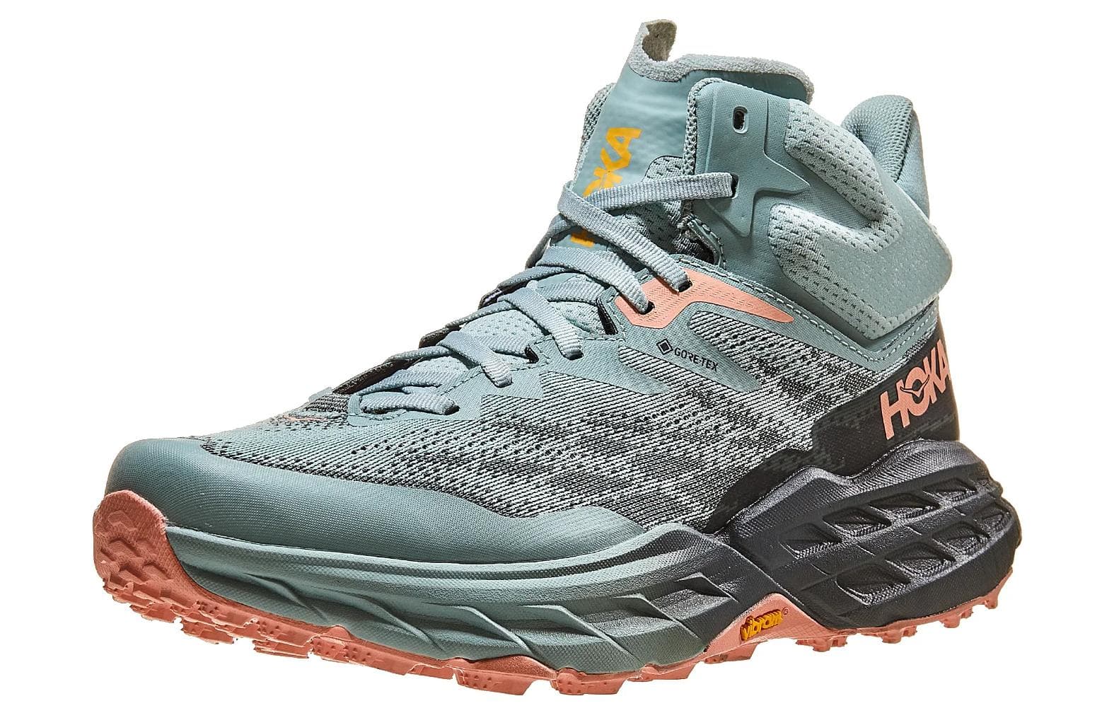 Кроссовки для бега HOKA ONE ONE Speedgoat 5 Беговые кроссовки Высокий топ Изумруд Унисекс - изображение 3