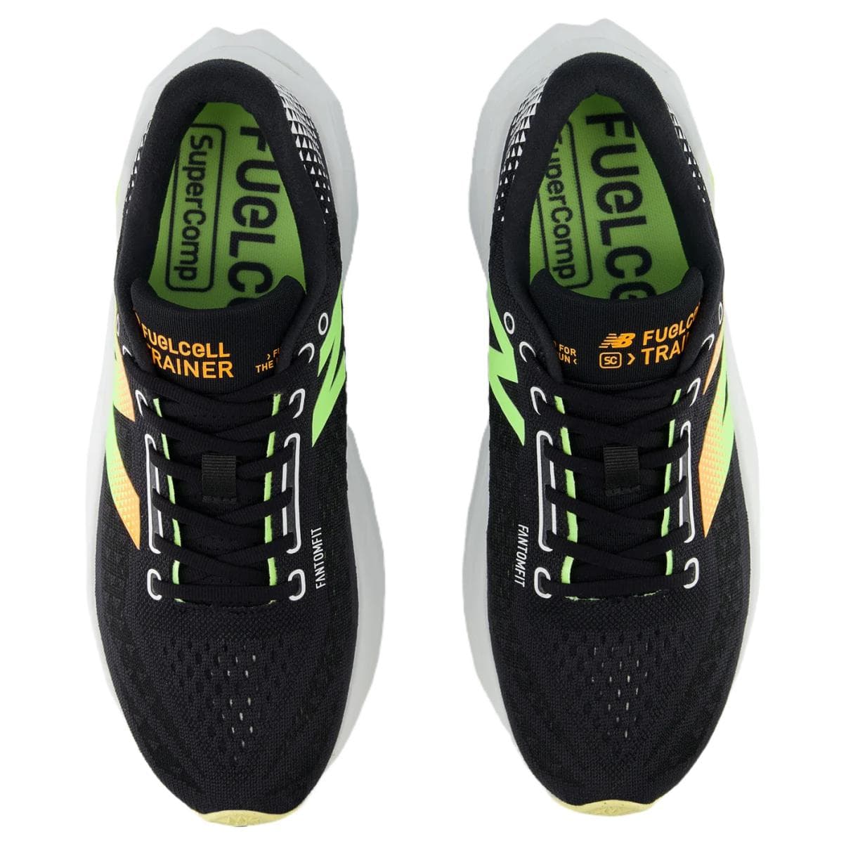 Кроссовки для бега New Balance NB FuelCell SuperComp Trainer V3 Мягкий и Комфортный Низкий Топ Беговые Кроссовки Мужские Черные - изображение 3