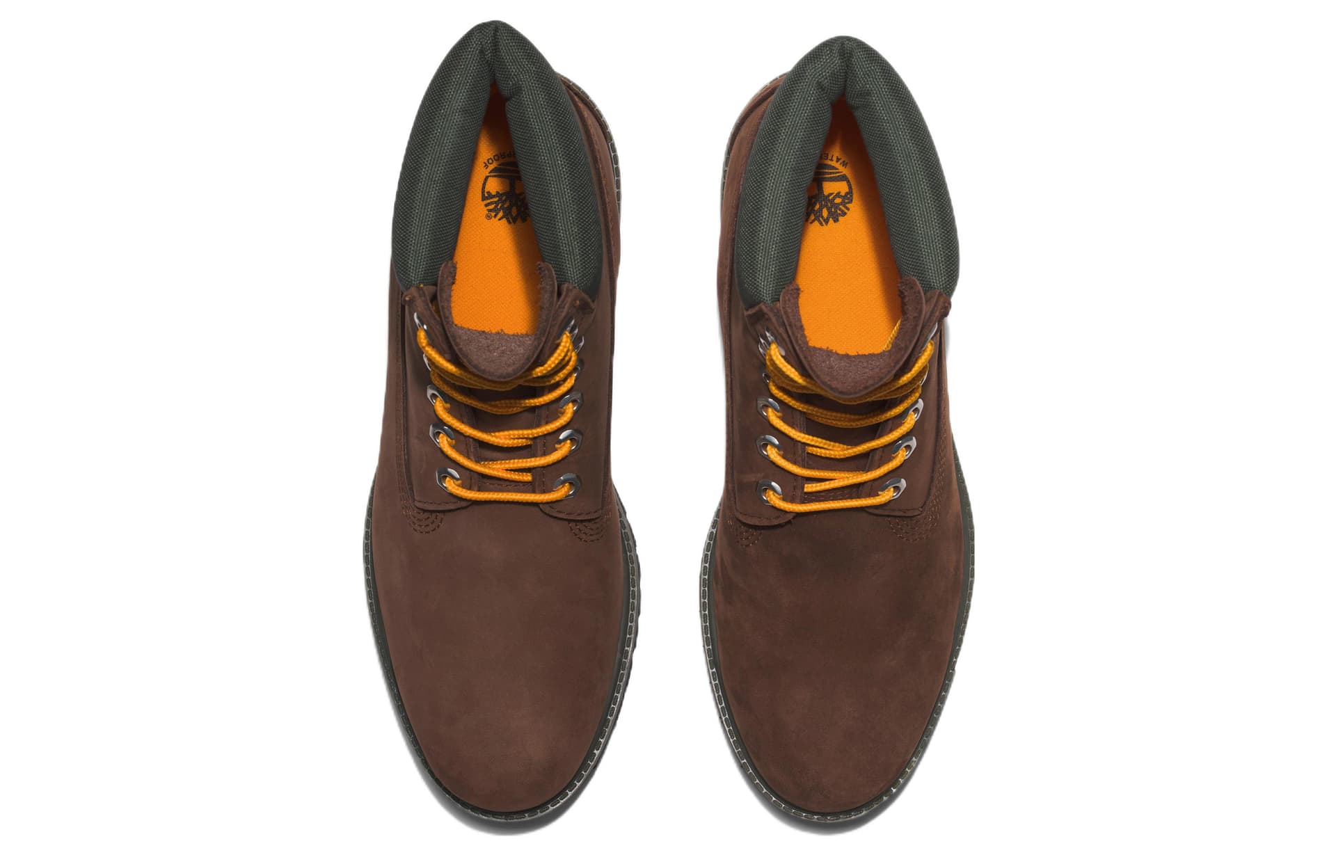 Ботинки уличные Timberland Premium 6 Inch Boot Brown - изображение 5