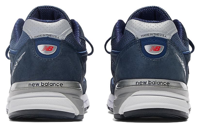 Кроссовки для бега New Balance 990 V4 Navy - изображение 5