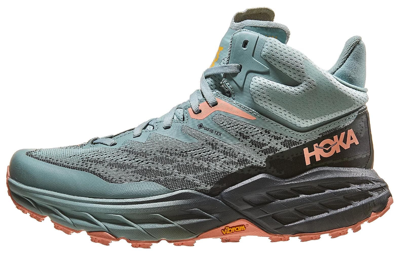 Кроссовки для бега HOKA ONE ONE Speedgoat 5 Беговые кроссовки Высокий топ Изумруд Унисекс - изображение 1
