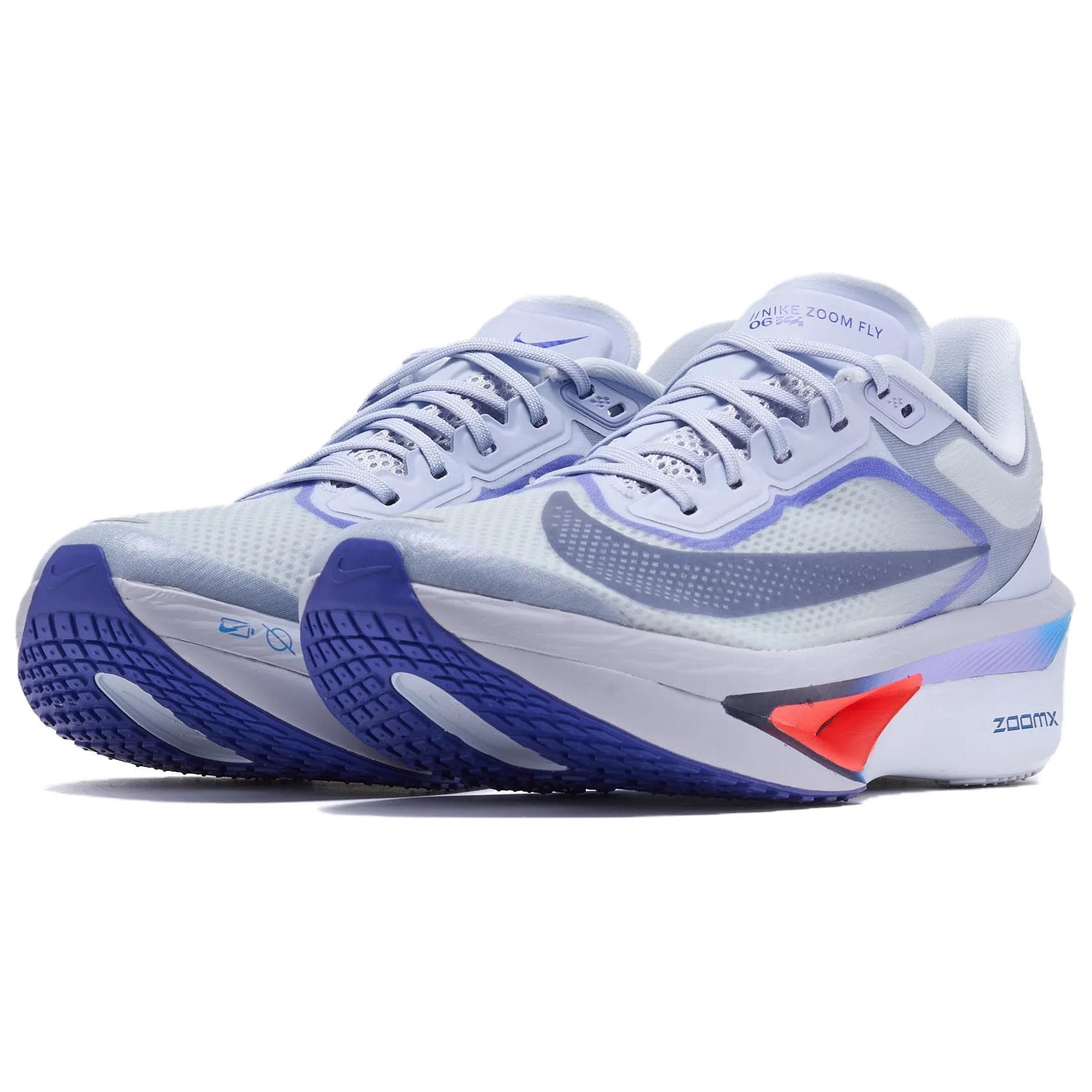 Кроссовки для бега Nike Zoom Fly 6 Противоскользящий Support Отскок Низкий Топ ZOOMX Повседневный Тренировки Длинный Бег Спринт - изображение 3