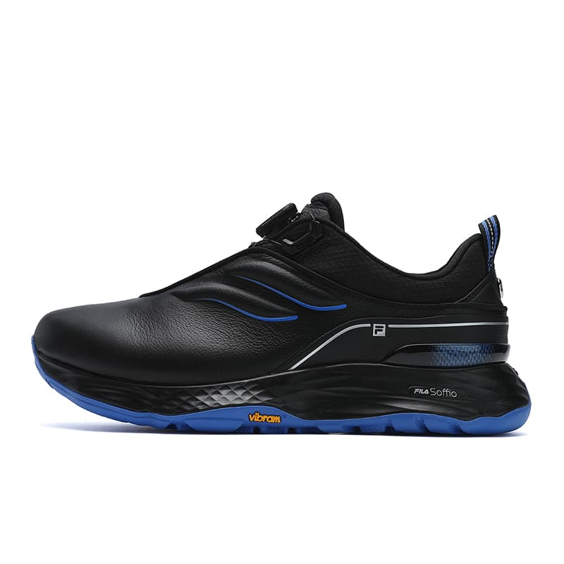 Кроссовки для гольфа FILA Velocity Low Golf Обувь Мужская Черная - изображение 1
