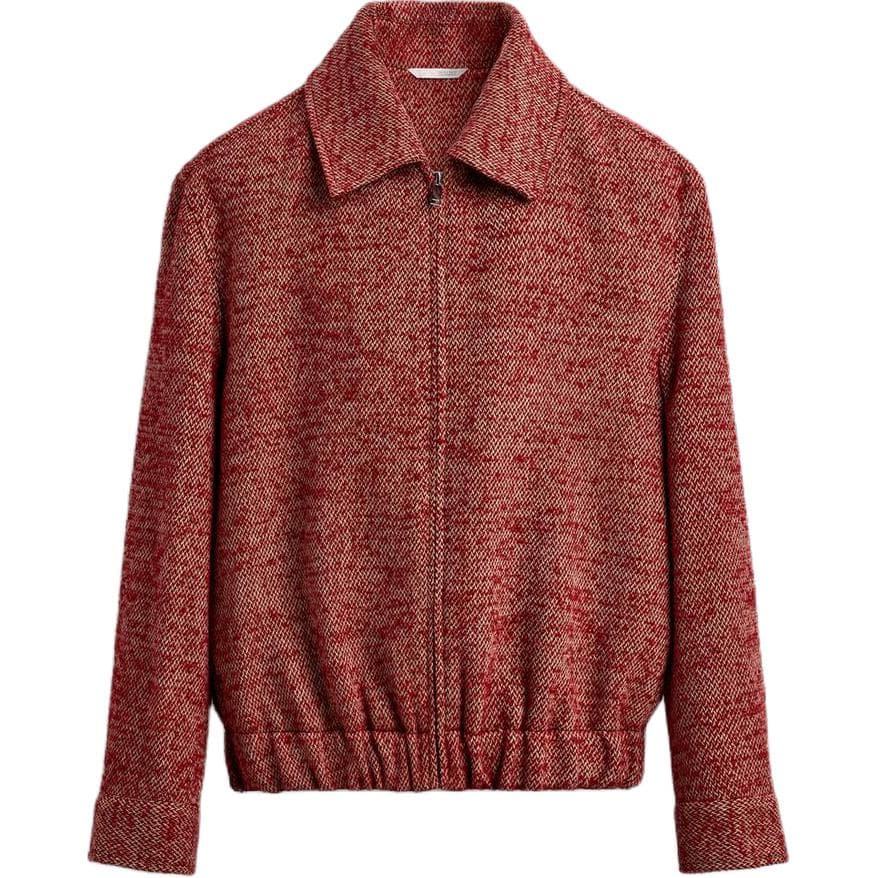 Куртка ZARA Red White Мужские Куртки - изображение 1