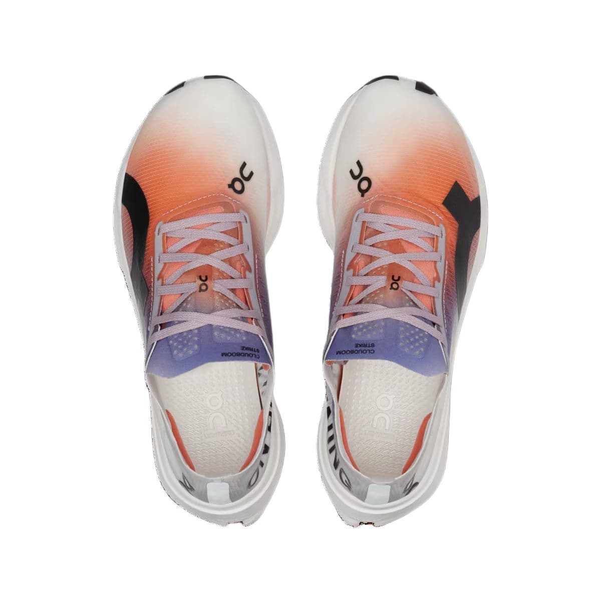 Кроссовки для бега On Cloudboom Strike White Orange — фото 4