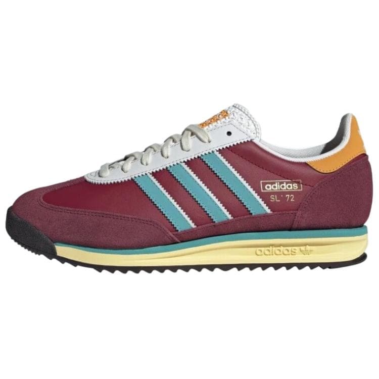 Кроссовки Adidas SL 72 RS противоскользящая устойчивая к истиранию легкий низкий топ повседневная обувь унисекс красная - изображение 1
