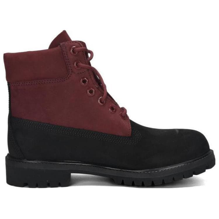 Ботинки уличные Timberland Устойчивый к истиранию противоскользящий короткий до середины голени для активного отдыха мужской красный - изображение 2