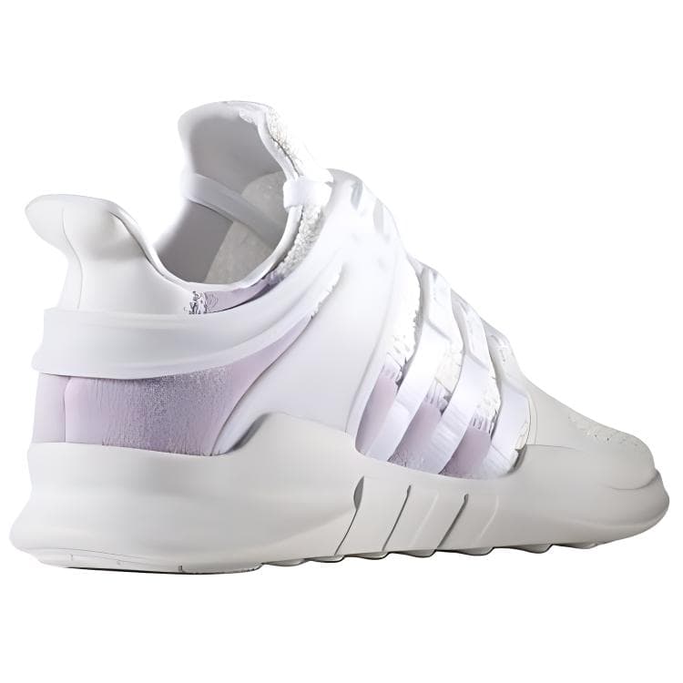 Кроссовки для бега Adidas Originals EQT Support ADV противоскользящие низкие беговые кроссовки для женщин белые фиолетовые - изображение 3