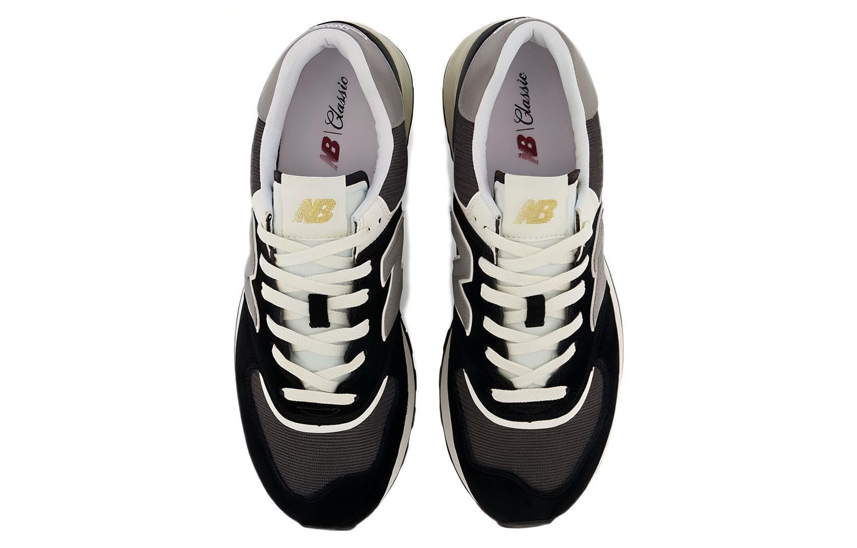 Кроссовки для бега New Balance 574 Black Grey - изображение 4