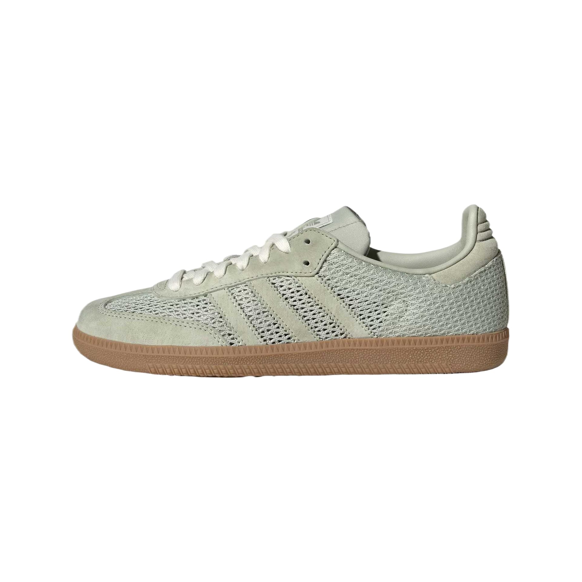 Кроссовки Adidas Originals Samba OG Low Топ Кроссовки для тренировок Женские Зеленый Желтый - изображение 1
