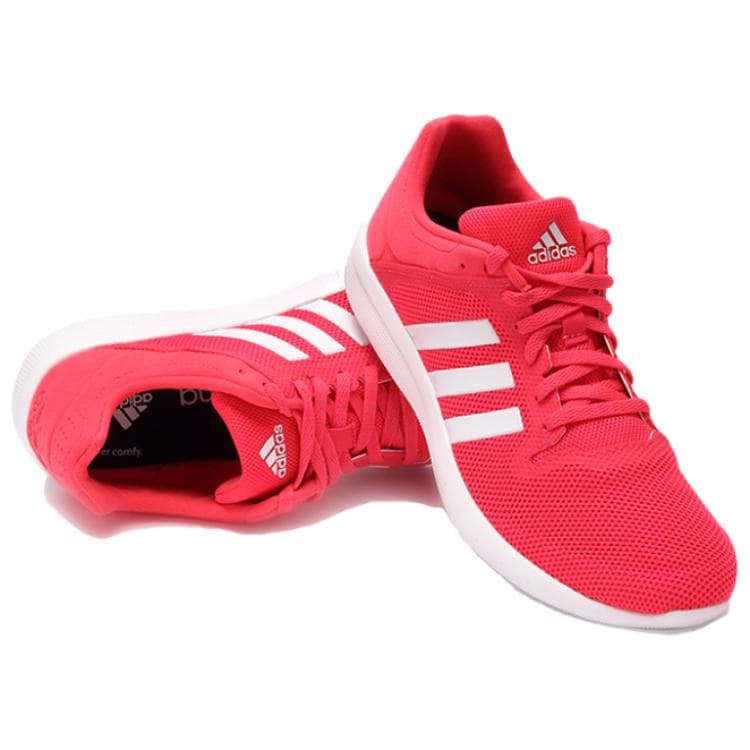 Кроссовки для бега Adidas Cc Fresh Противоскользящие Устойчивые к истиранию Низкие Беговые кроссовки Женские Красные - изображение 3