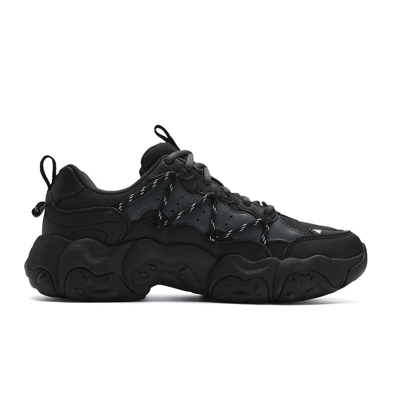 Кроссовки FILA FLUID 6 Низкий Топ Повседневная Обувь Женская Тень Черный Серый - изображение 2