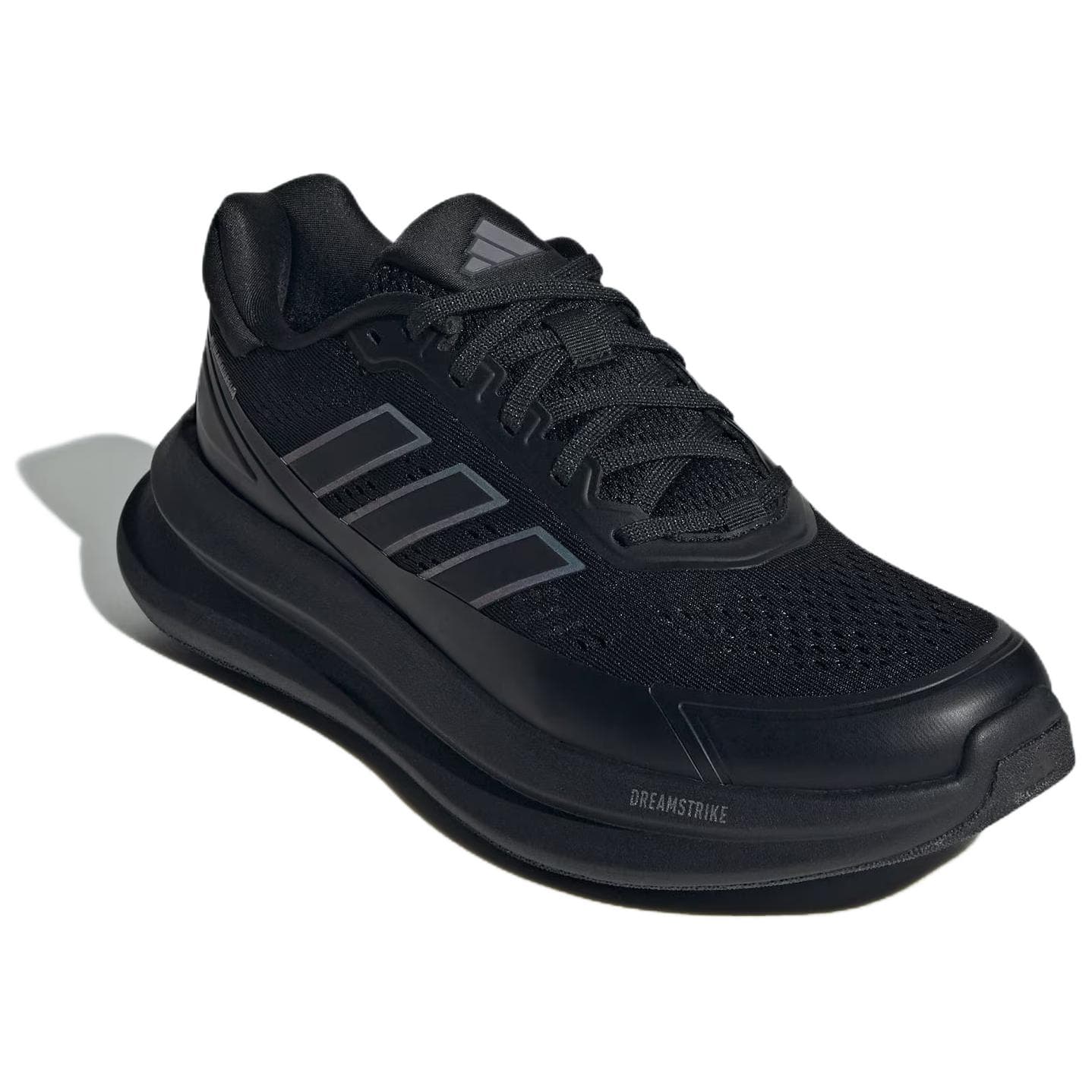 Кроссовки для бега Adidas NOVAWAVE PU (полиуретан) текстиль синтетическая кожа низкий верх повседневные беговые кроссовки мужской черный - изображение 2