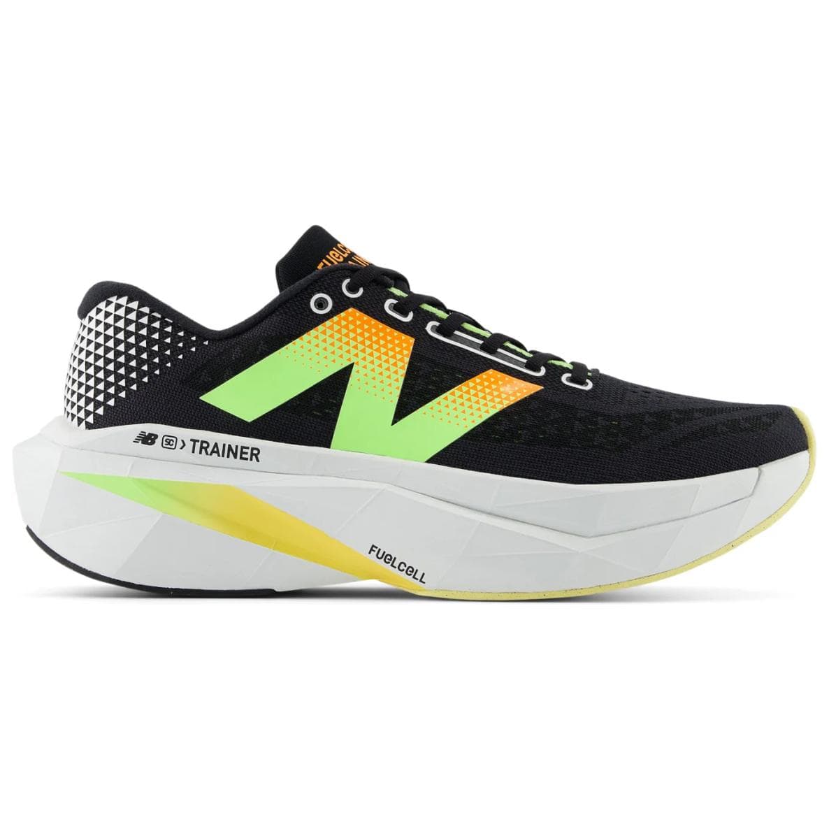 Кроссовки для бега New Balance NB FuelCell SuperComp Trainer V3 Мягкий и Комфортный Низкий Топ Беговые Кроссовки Мужские Черные - изображение 2