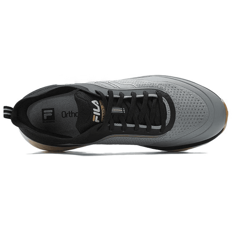 Кроссовки для бега FILA Mind7 Износостойкие Низкие Беговые Кроссовки Мужские Серые - изображение 2
