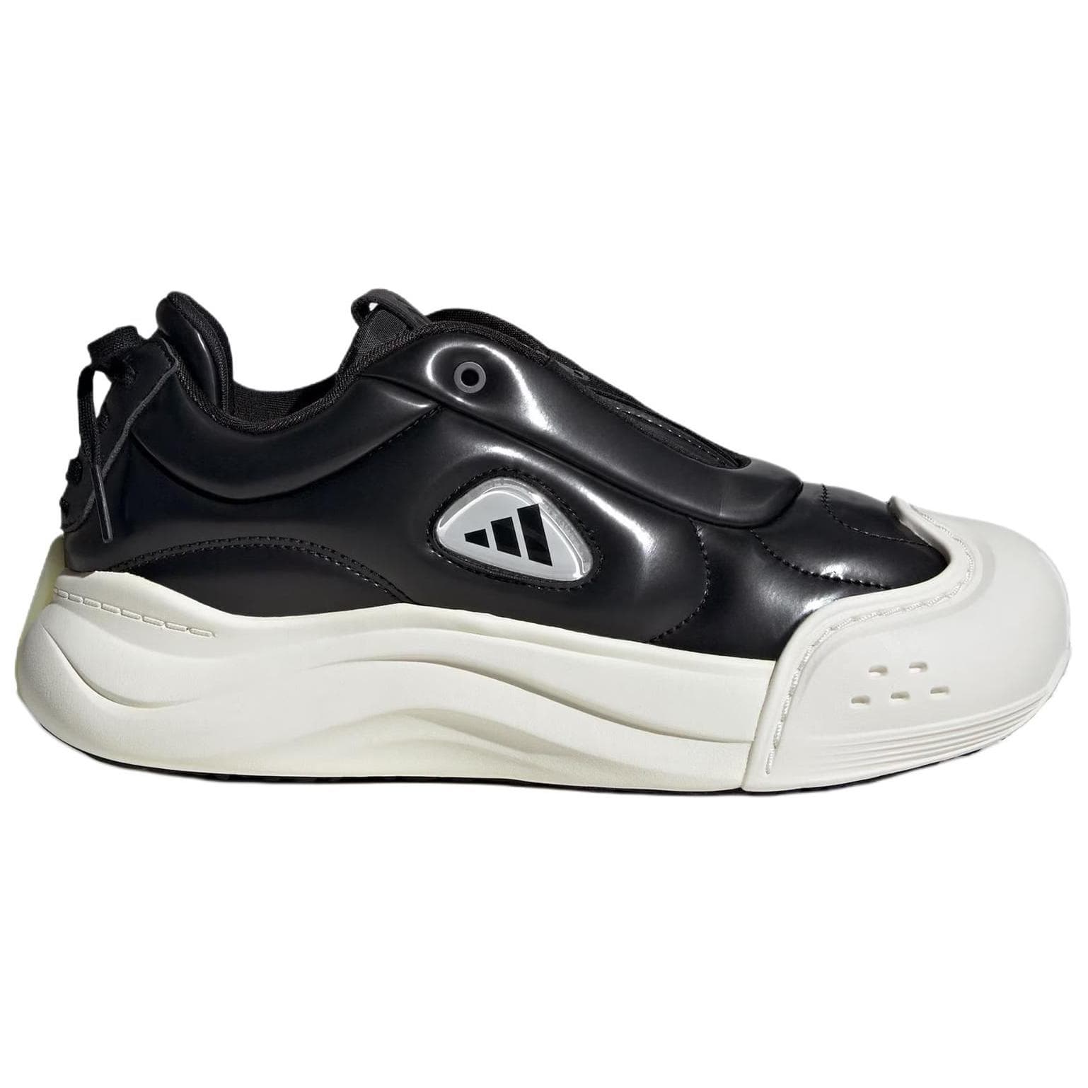 Кроссовки Adidas MAXXCOURT FOS Q4 Противоскользящая Устойчивая к истиранию Низкая Повседневная Обувь Женская Черно-Белая - изображение 2