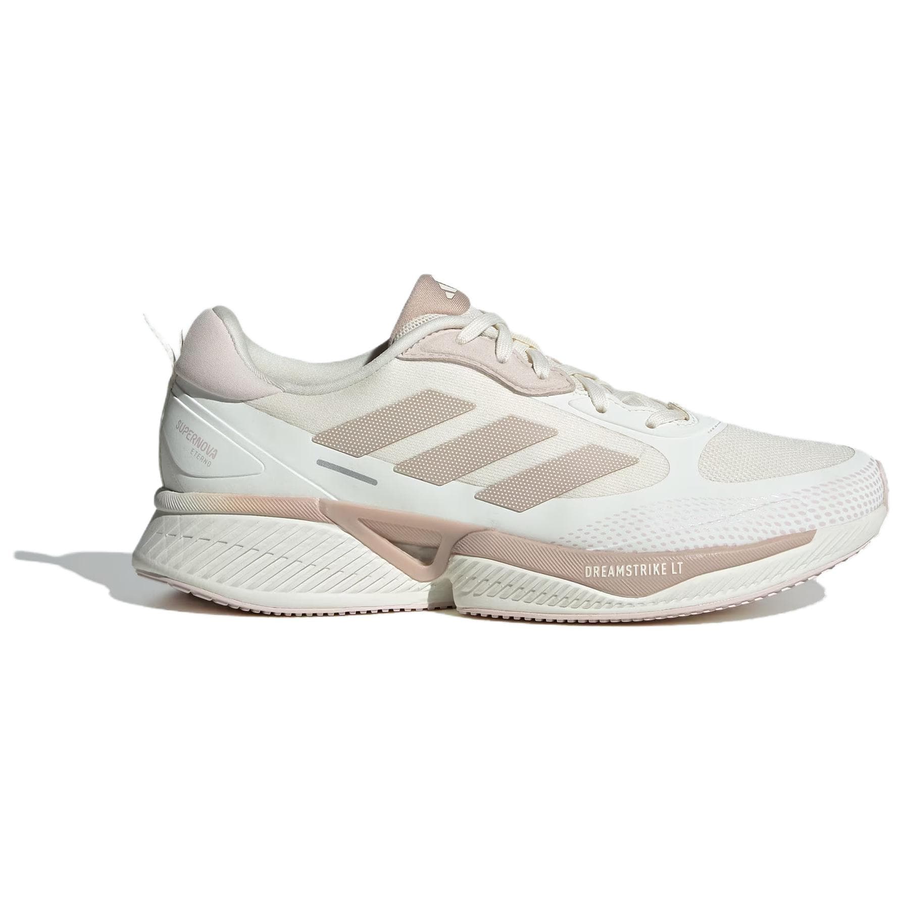 Кроссовки для бега Adidas Supernova Eterno противоскользящие устойчивые к истиранию низкие беговые кроссовки для женщин цвет экрю - изображение 2