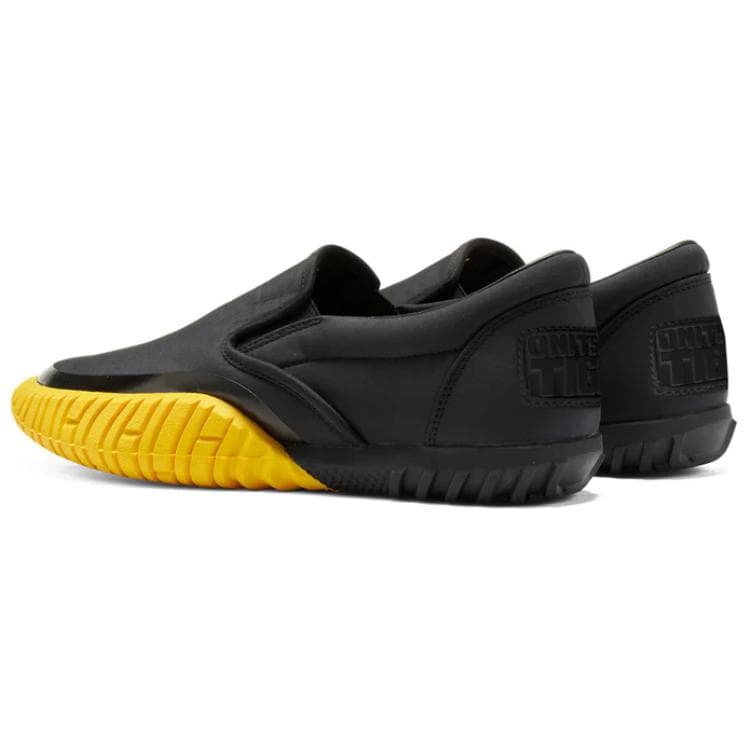 Кроссовки Onitsuka Tiger DUCK TIGER Slip-On Амортизация Износостойкий Низкий Топ Повседневная Обувь Унисекс Черный - изображение 4