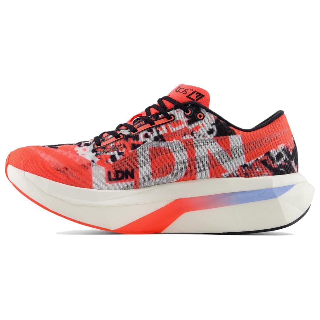 Кроссовки для бега New Balance NB FuelCell SC Elite V4 Амортизация Износостойкие Низкие Беговые Кроссовки Мужские Красные - изображение 1