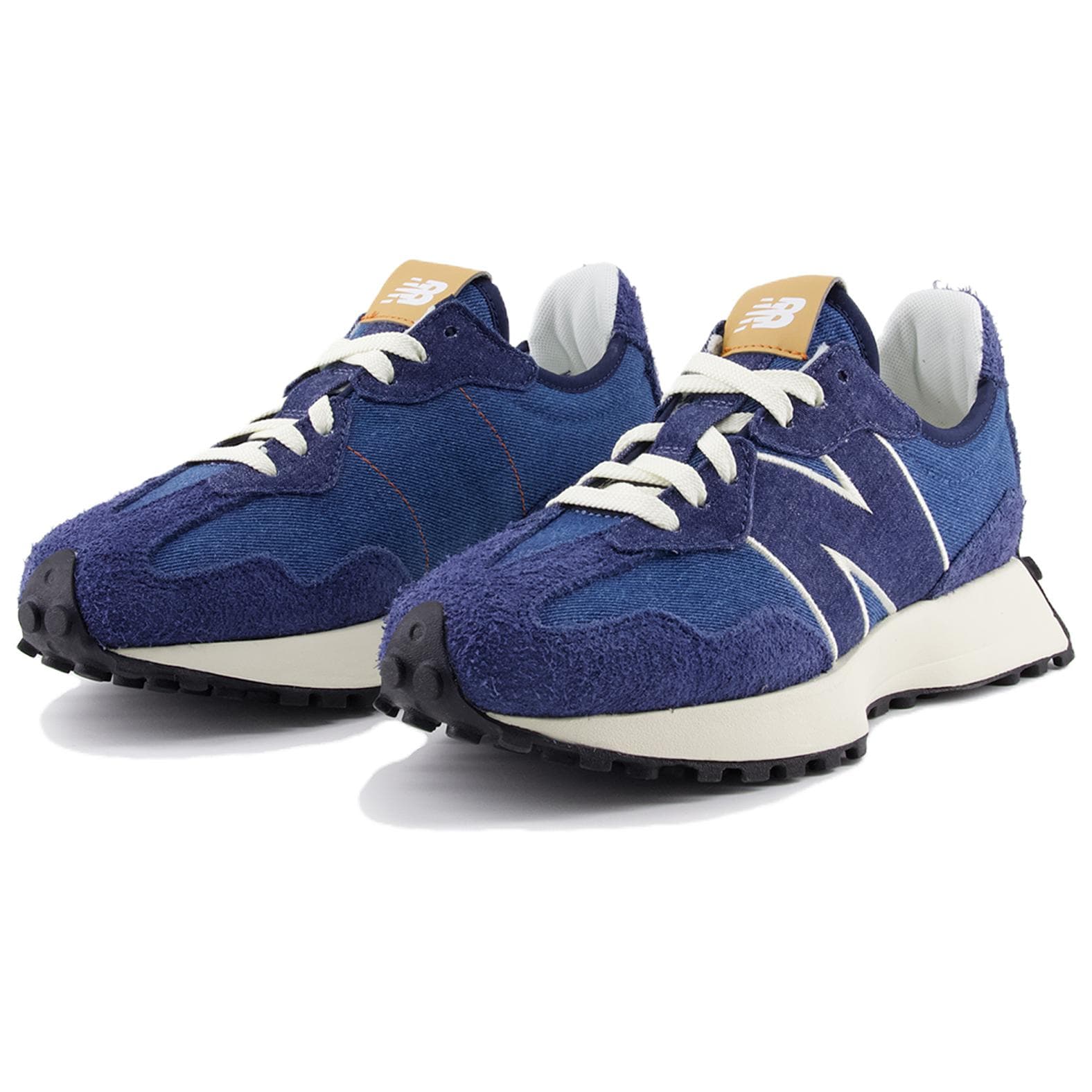 Кроссовки New Balance 327 Blue White - изображение 3