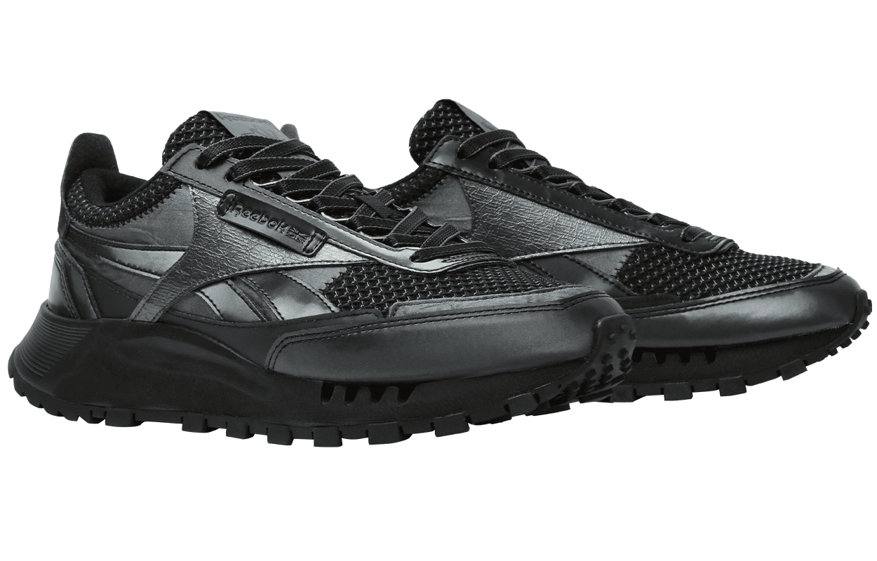 Кроссовки для бега REEBOK CL LEGACY W+ Низкий топ Повседневная обувь для бега по пересеченной местности Унисекс Темно-серый - изображение 2