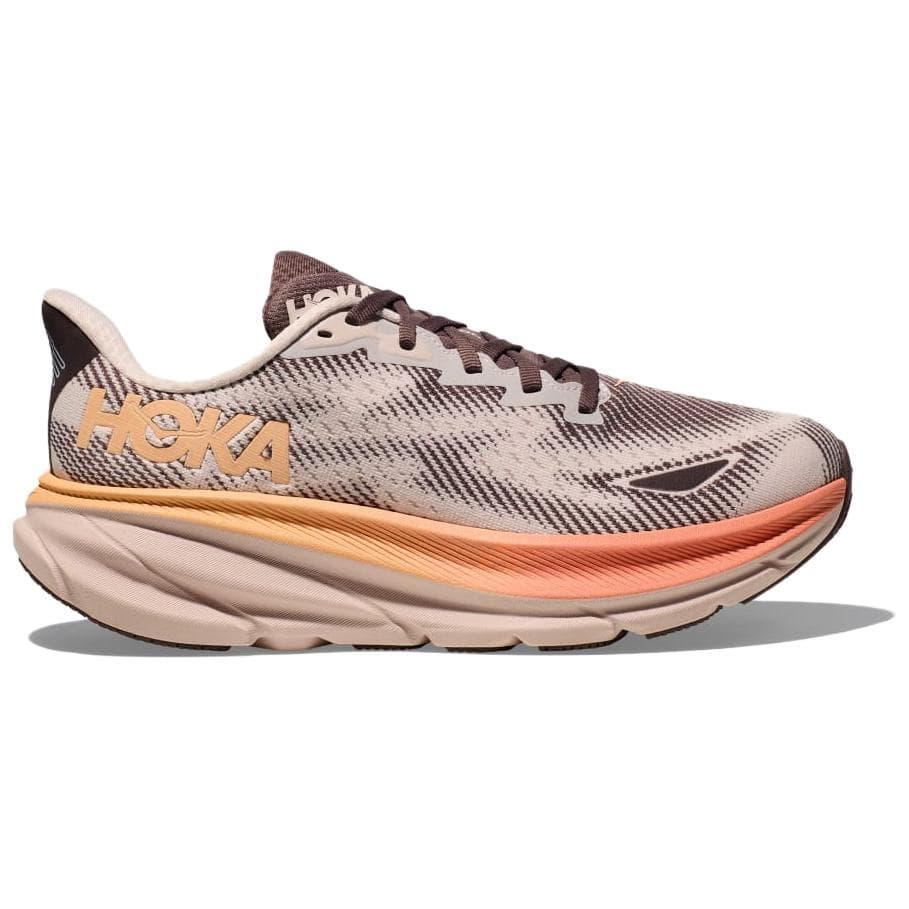 Кроссовки для бега HOKA ONE ONE CLIFTON ONE 9 Комфортные и Легкие Низкие Беговые Кроссовки Женские Коричневые - изображение 2
