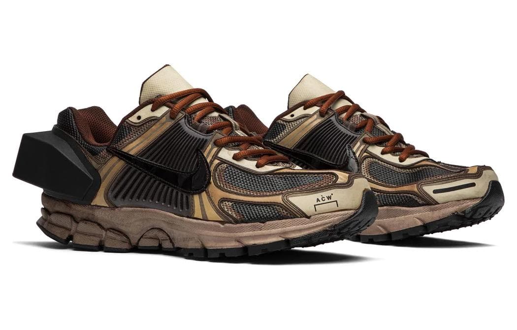Кроссовки для бега A-Cold-Wall* x Nike Zoom Vomero +5 Brown — фото 3
