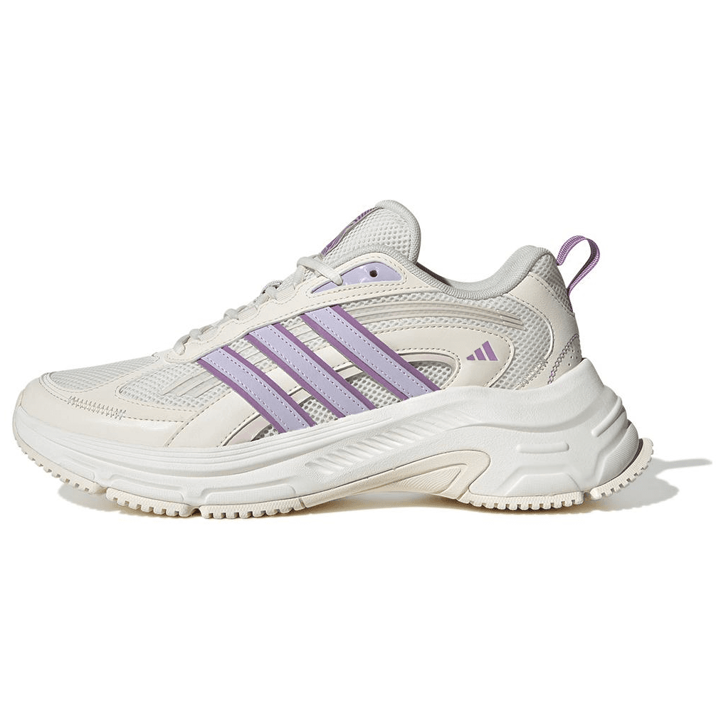 Кроссовки для бега Adidas FC CLASSIC Текстиль Синтетическая кожа Низкие кроссовки для бега Женские Бежево-фиолетовые - изображение 1