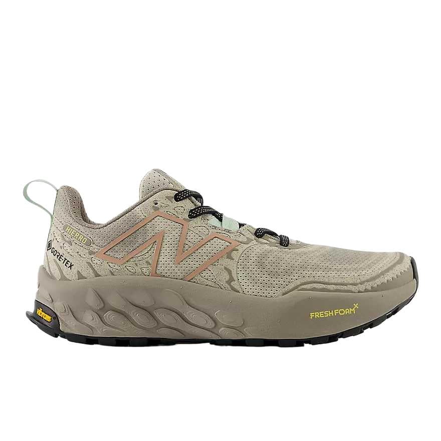 Кроссовки для бега New Balance Fresh Foam X Hierro V8 MID Топ Беговые кроссовки Женские Серый Коричневый - изображение 2