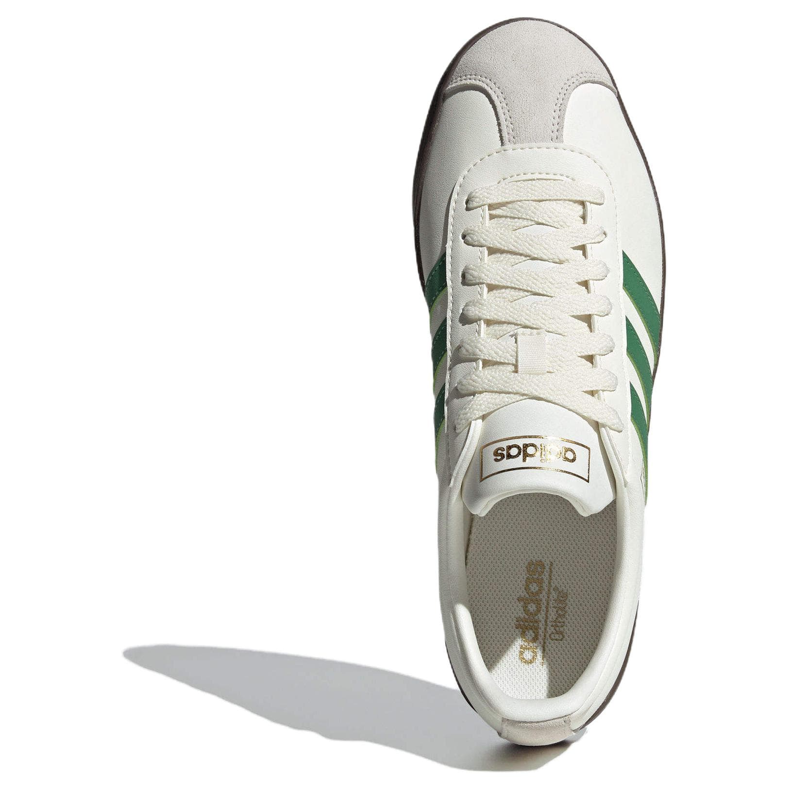 Кроссовки Adidas VL Court 2,0 Low Скейтборд Обувь Унисекс Белый Зеленый - изображение 4