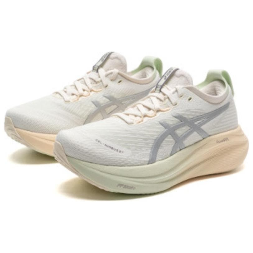 Кроссовки для бега Asics Gel Nimbus 27 Устойчивый к истиранию Дышащая Низкопрофильная Обувь для Беговых соревнований на Длинные дистанции - изображение 3