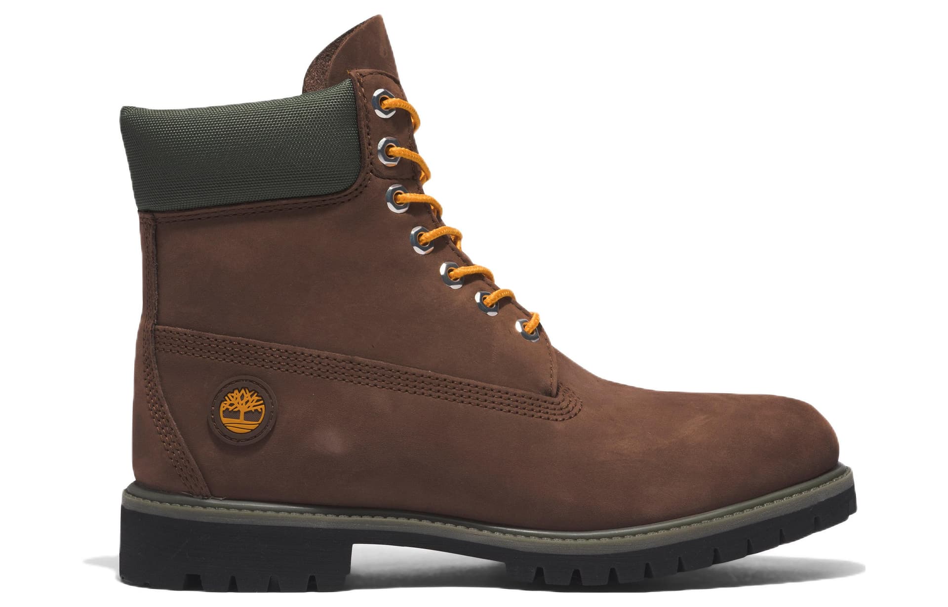 Ботинки уличные Timberland Premium 6 Inch Boot Brown - изображение 2