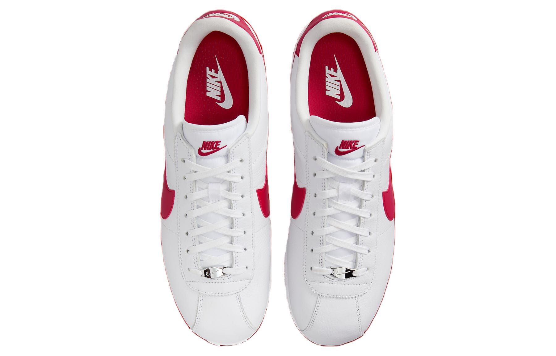 Кроссовки для бега Nike Cortez White Red - изображение 4