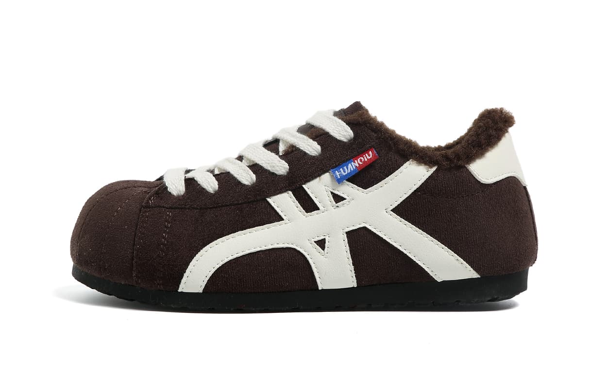 Кроссовки HUANQIU Легкий Low Top Немецкие армейские кроссовки Женские Коричневый - изображение 1