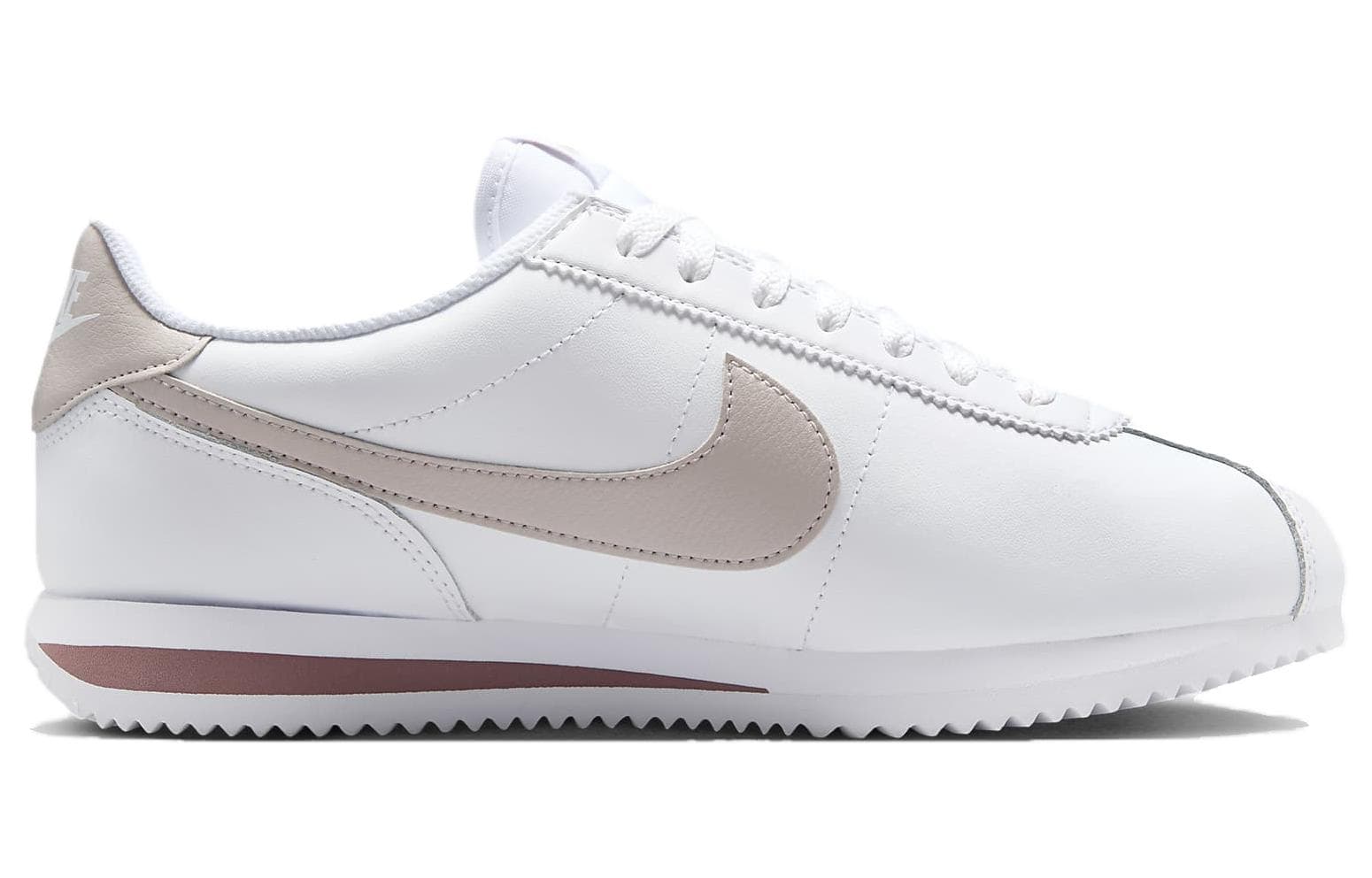 Кроссовки для бега Nike Cortez White Brown - изображение 2