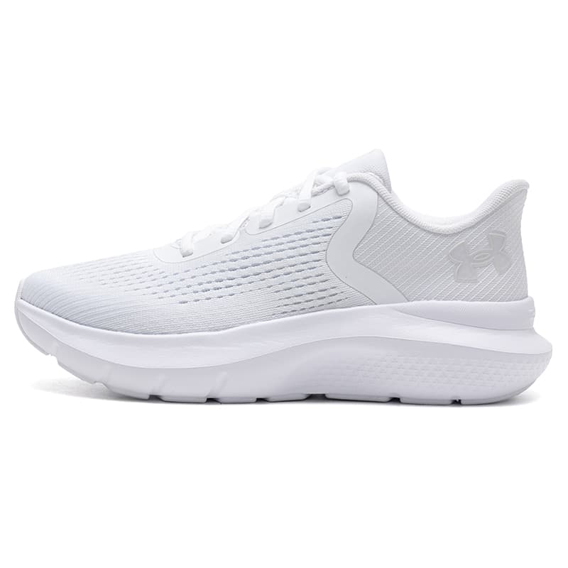 Кроссовки для бега Under Armour противоскользящие и дышащие низкие повседневные беговые кроссовки для женщин белые - изображение 1