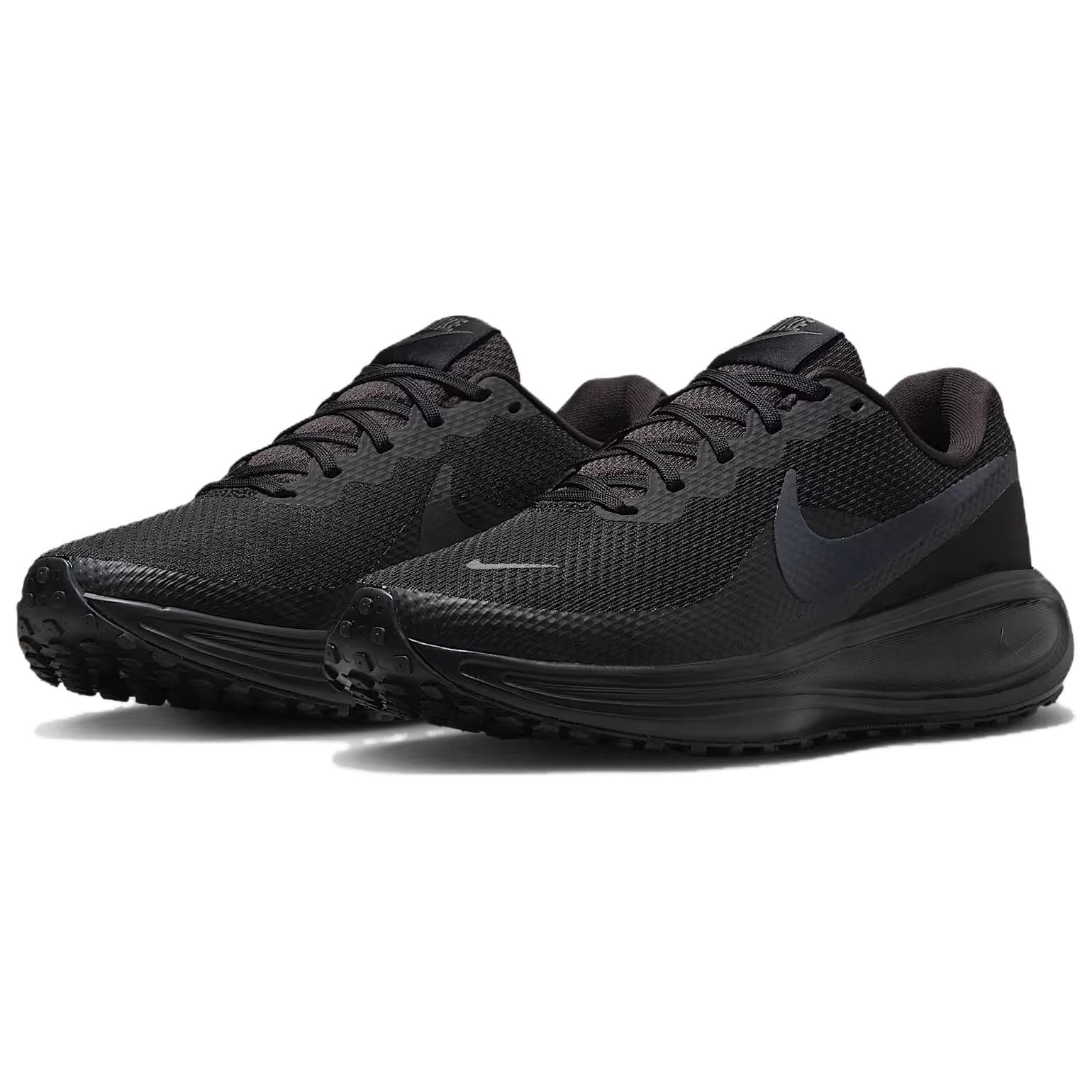 Кроссовки для бега NIKE REVOLUTION 8 Дышащий Low Топ Повседневный Бег на длинные дистанции Спринт Беговые кроссовки Женские Черный - изображение 3