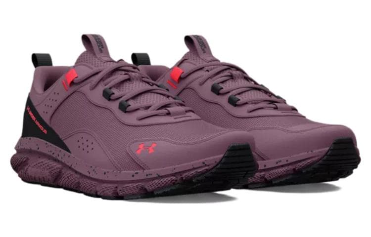 Кроссовки для бега Under Armour Амортизация Низкие Беговые Кроссовки Женские Фиолетовые - изображение 4