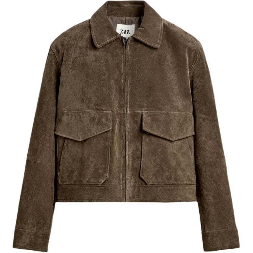 Кожаная куртки ZARA - изображение 1
