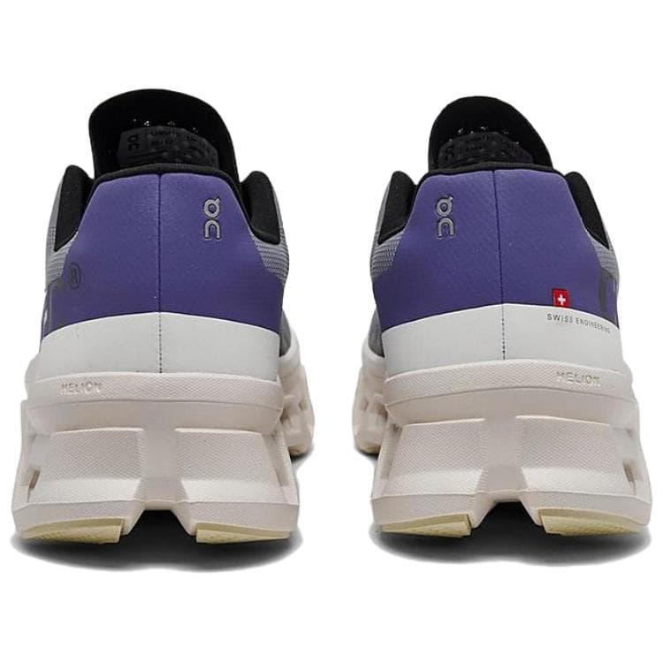 Кроссовки для бега On Cloudmonster Grey Purple — фото 4