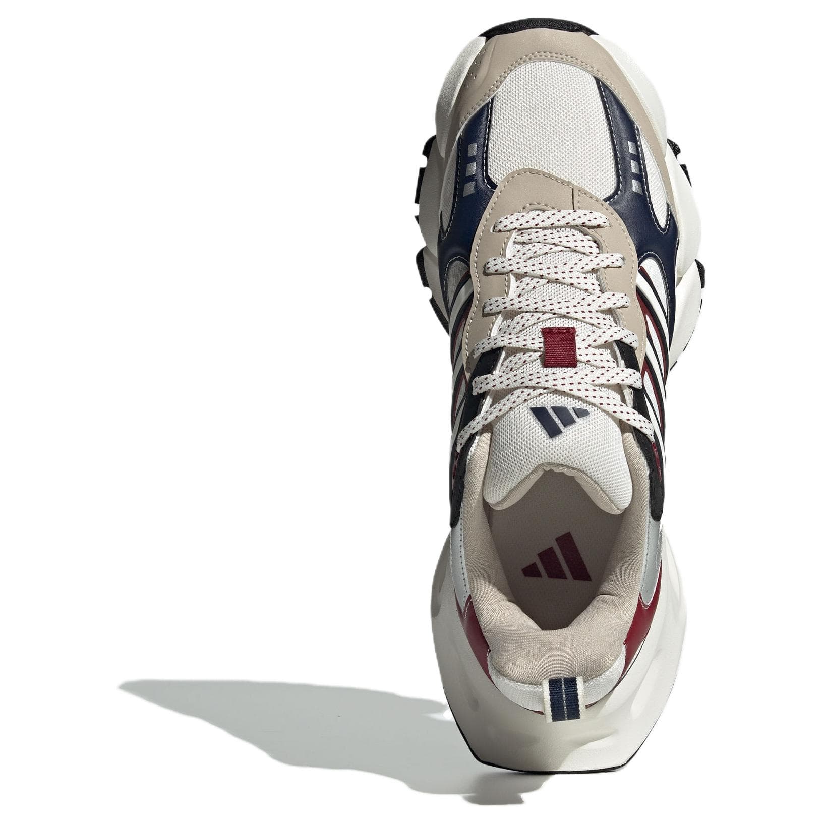 Кроссовки для бега Adidas XLG визуально увеличивает рост Low Топ Беговые кроссовки Унисекс Бело-зеленый - изображение 5