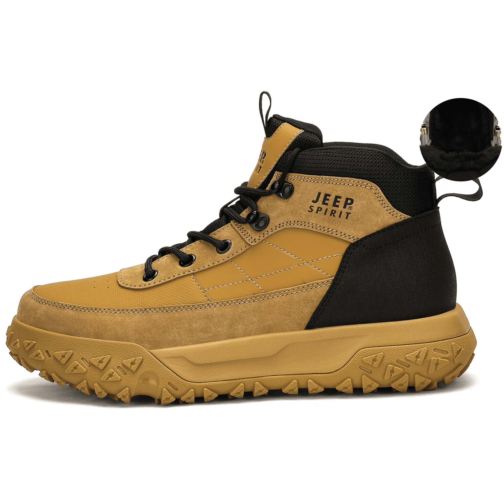 Ботинки уличные JEEP SPIRIT Outdoor Waterproof Boots Yellow - изображение 2